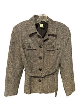 Y2K Esprit De Corp Junior Tweed Belted Jacket Vintage
Sz 9/10